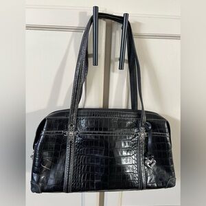 Brighton Crocodile Print Designer Purse
